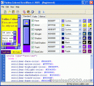 Yaldex Colored ScrollBars 1.3 screenshot